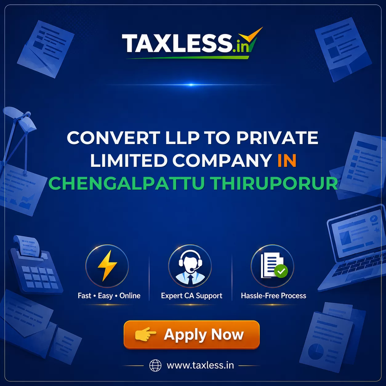 Convert LLP To Private Limited Company in Chengalpattu Thiruporur