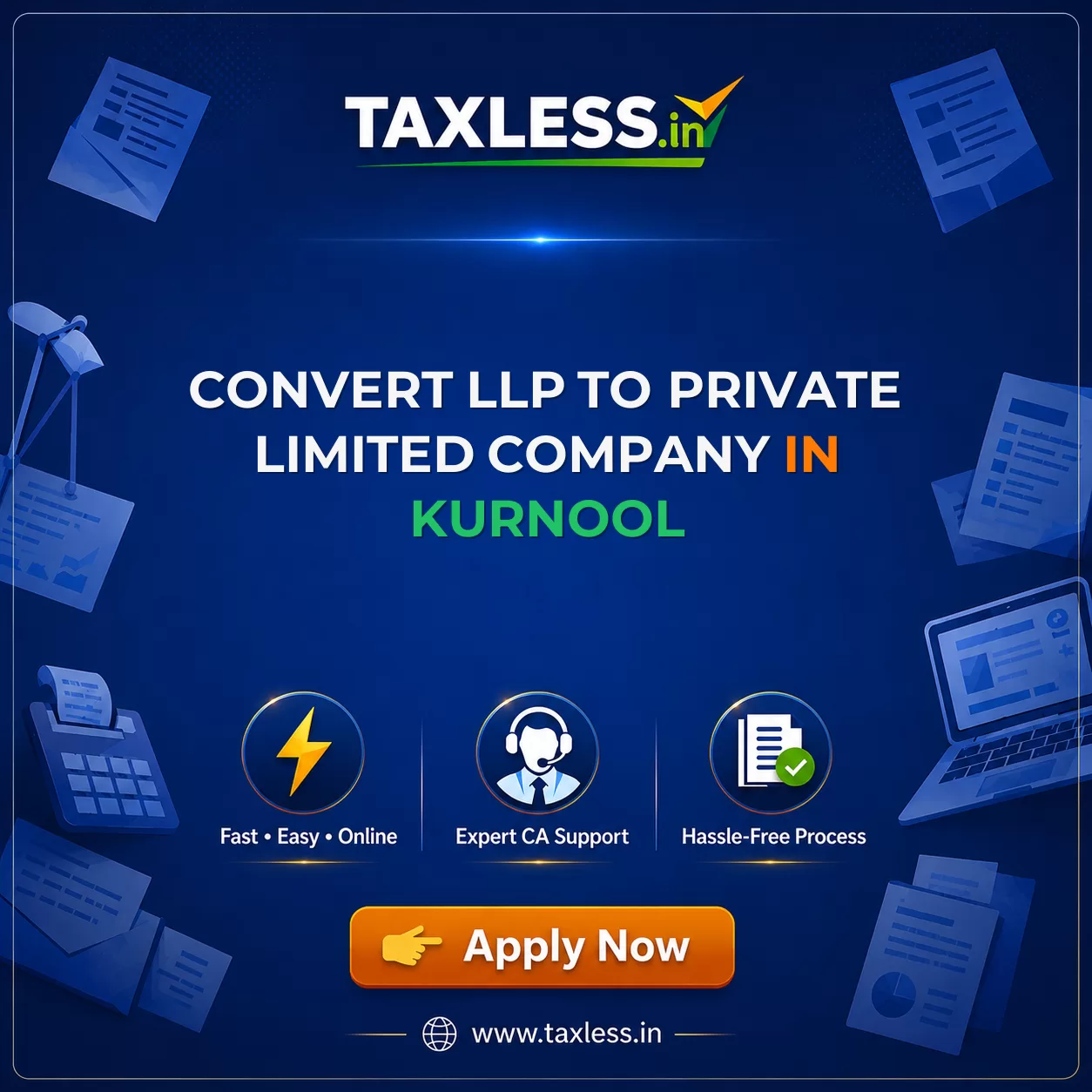 Convert LLP To Private Limited Company in Kurnool