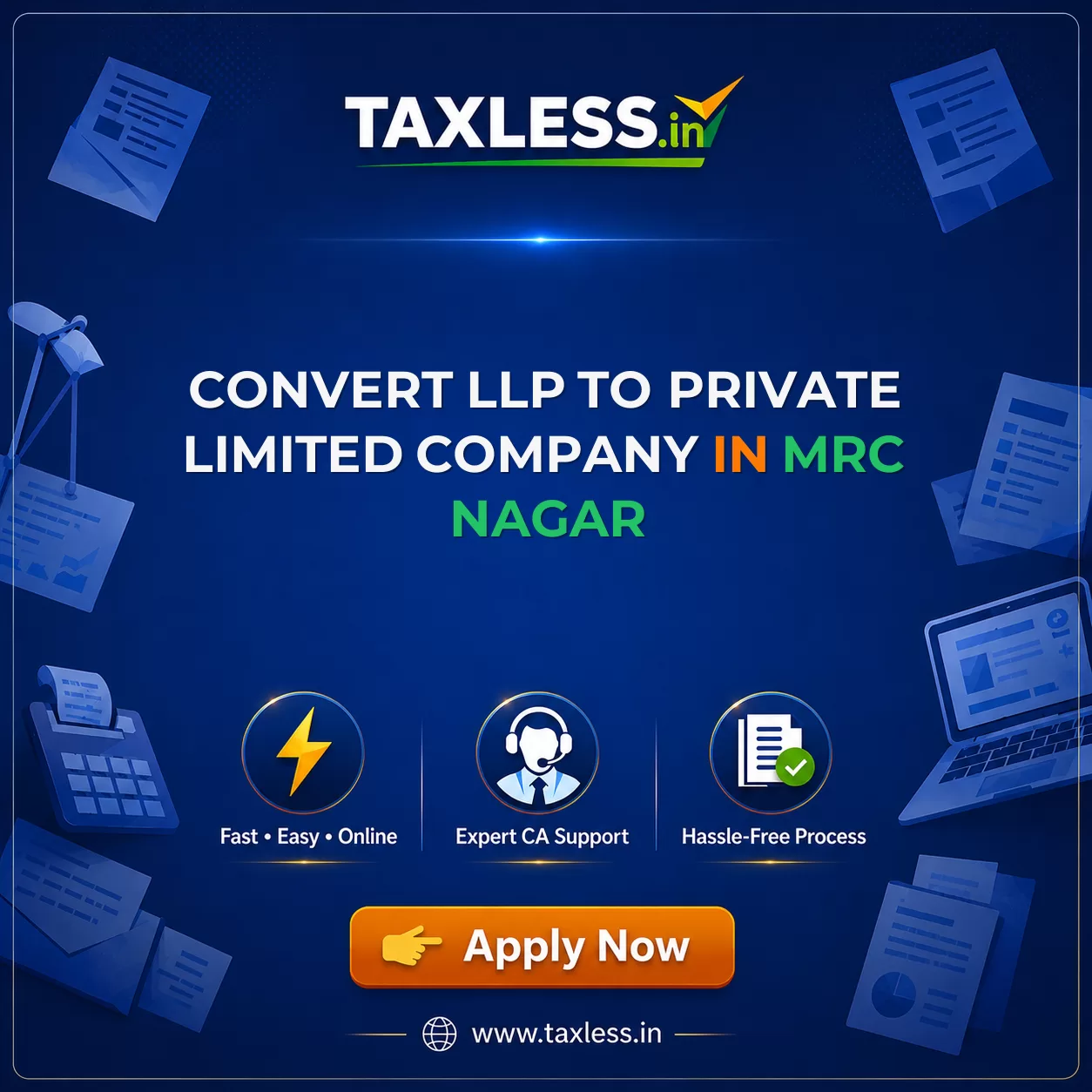 Convert LLP To Private Limited Company in Mrc Nagar