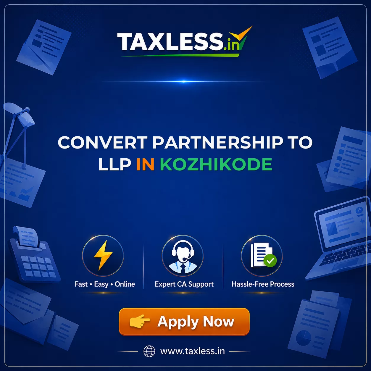 Convert Partnership To LLP in Kozhikode