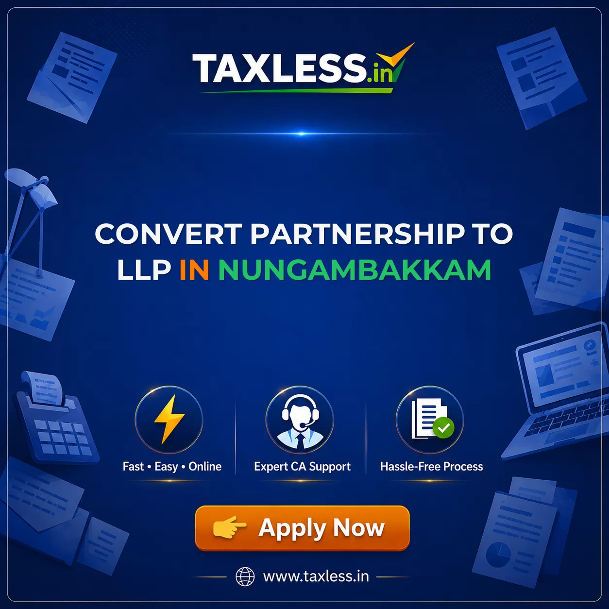 Convert Partnership To LLP in Nungambakkam
