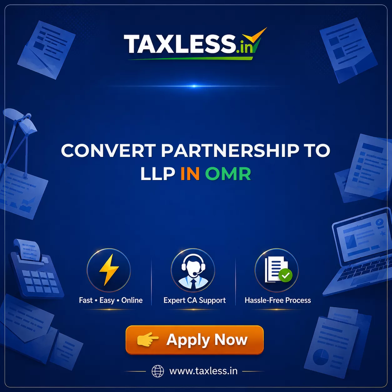 Convert Partnership To LLP in Omr