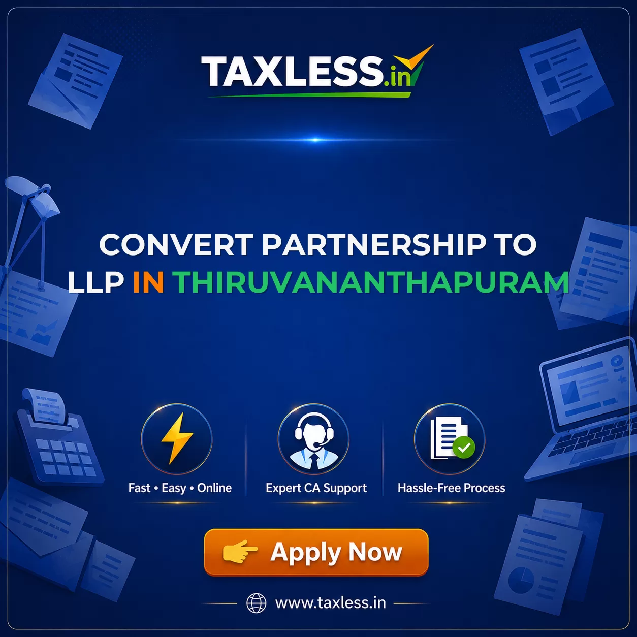 Convert Partnership To LLP in Thiruvananthapuram