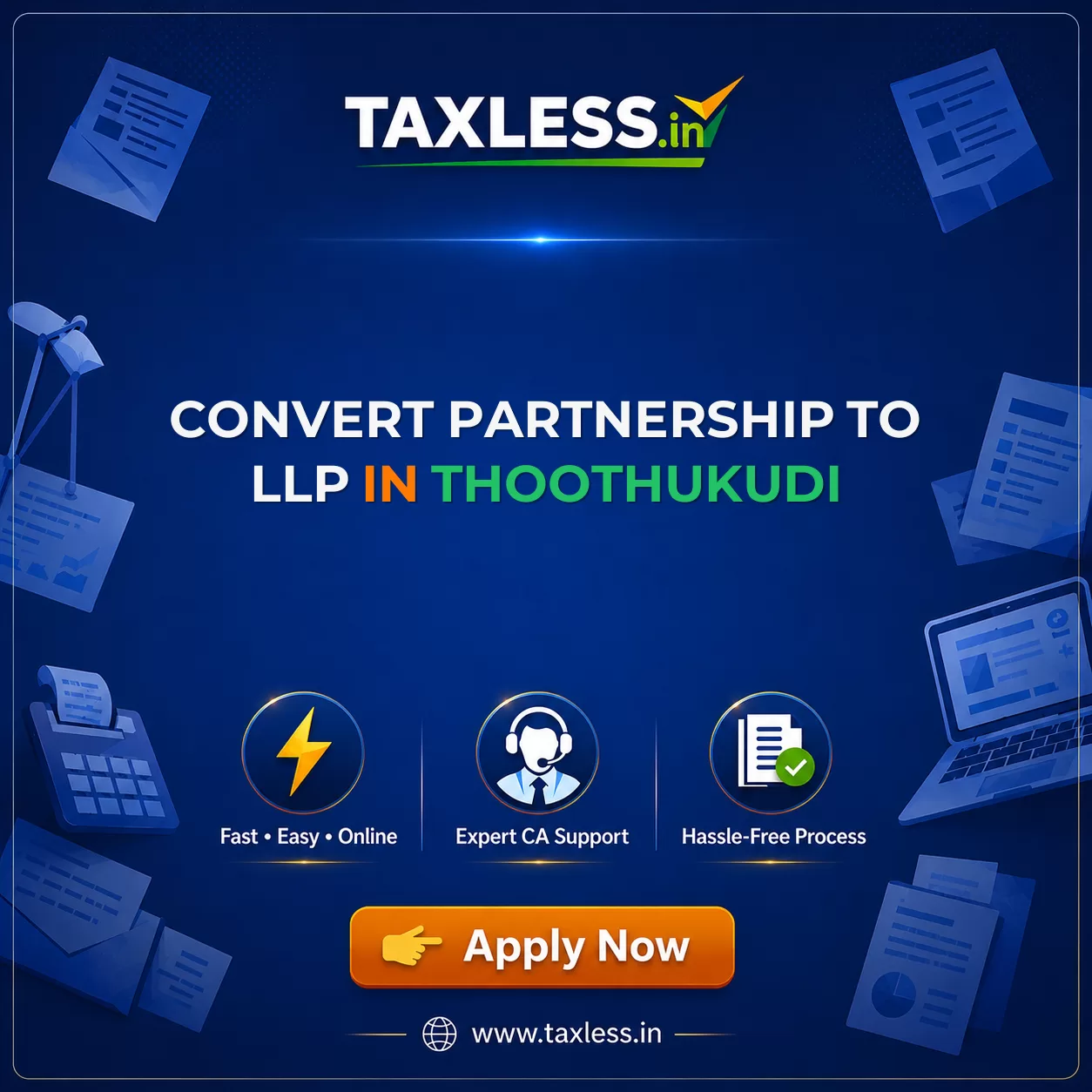 Convert Partnership To LLP in Thoothukudi