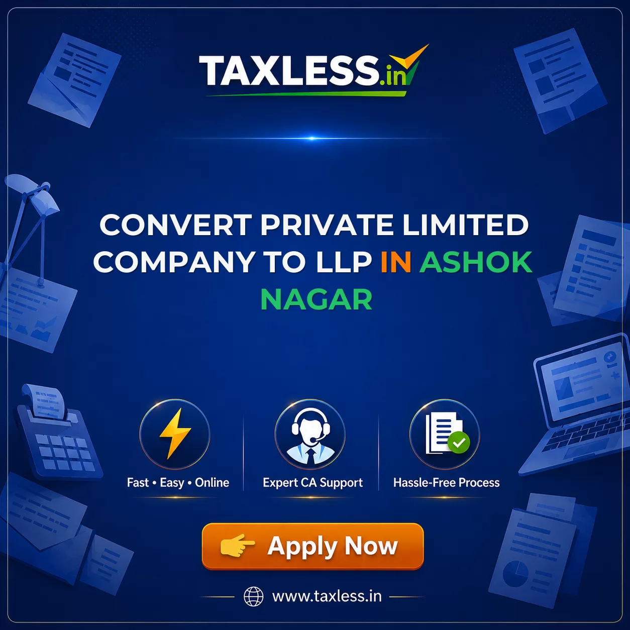 Convert Private Limited Company To LLP in Ashok Nagar