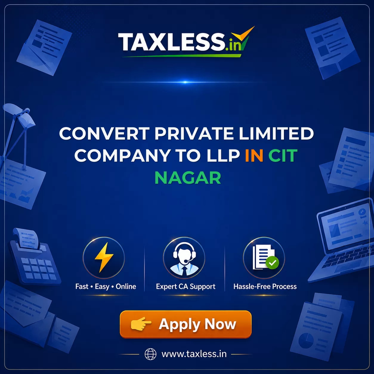 Convert Private Limited Company To LLP in Cit Nagar