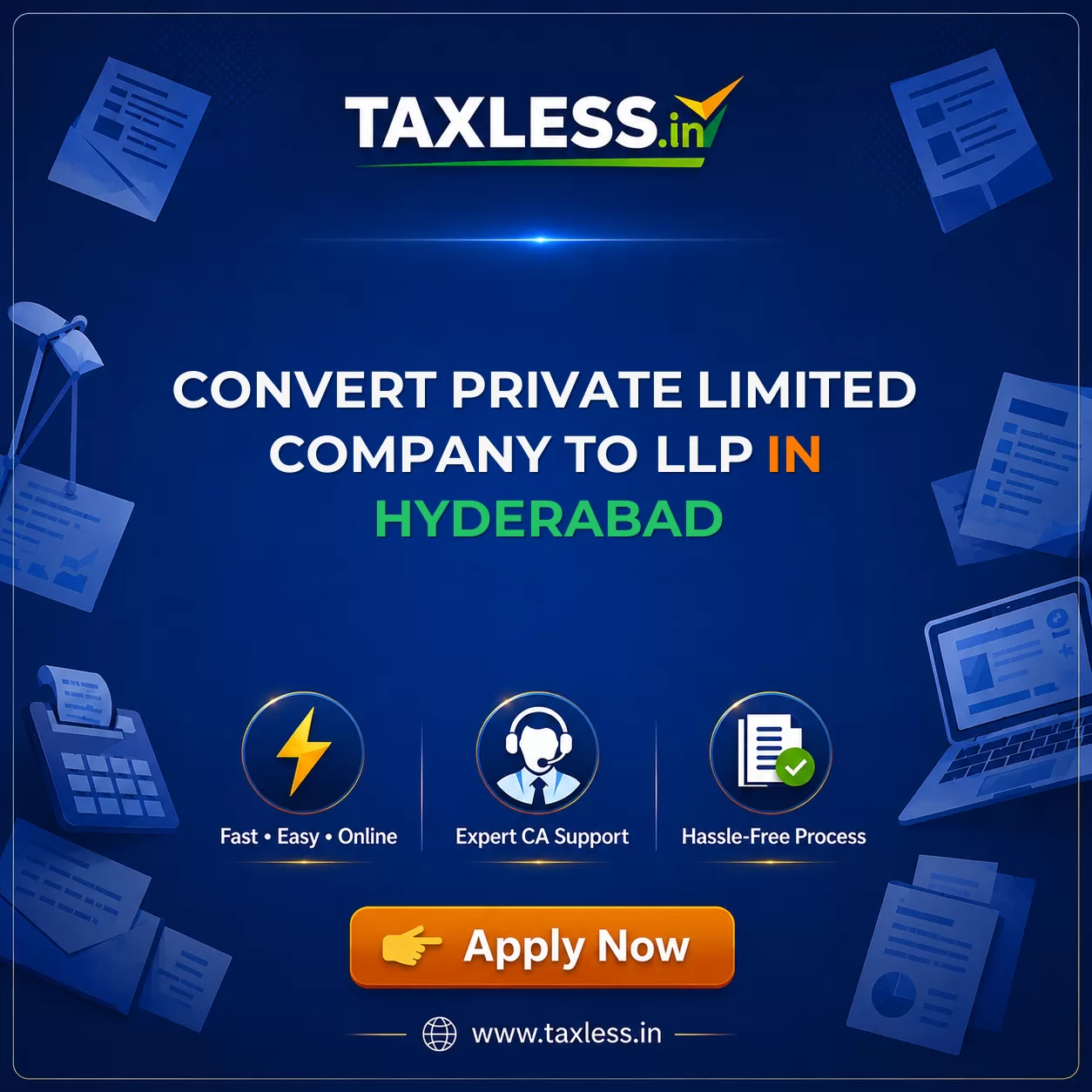 Convert Private Limited Company To LLP in Hyderabad