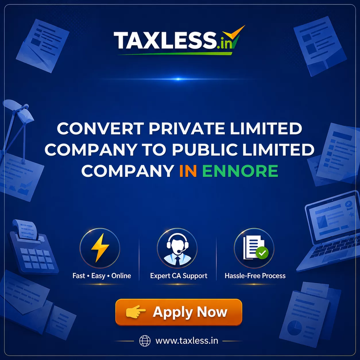 Convert Private Limited Company To Public Limited Company in Ennore