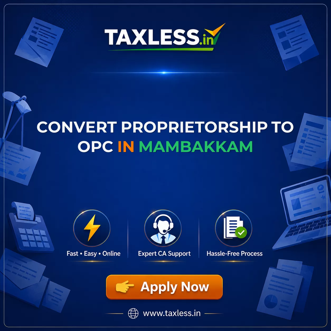 Convert Proprietorship To OPC in Mambakkam