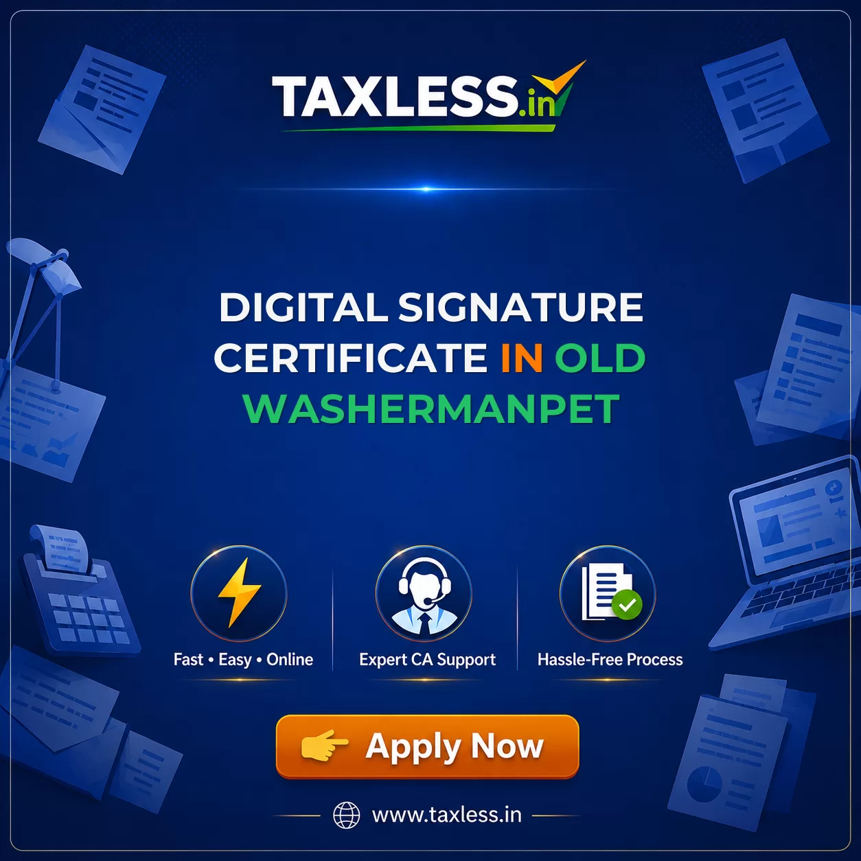 Digital Signature Certificate in Old Washermanpet