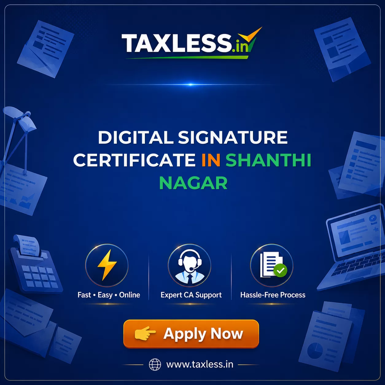 Digital Signature Certificate in Shanthi Nagar