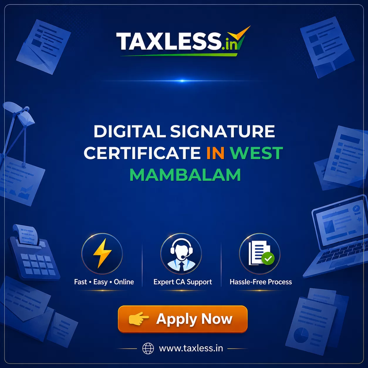 Digital Signature Certificate in West Mambalam