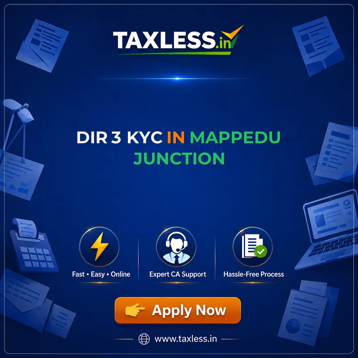DIR 3 KYC in Mappedu Junction