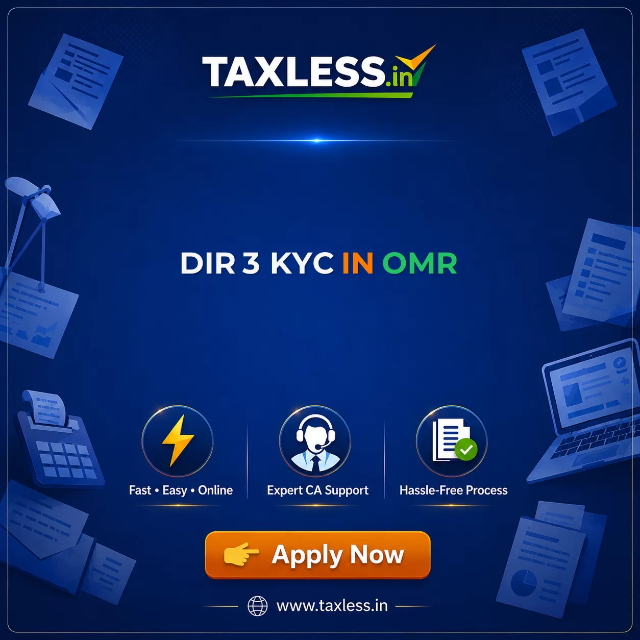 DIR 3 KYC in Omr