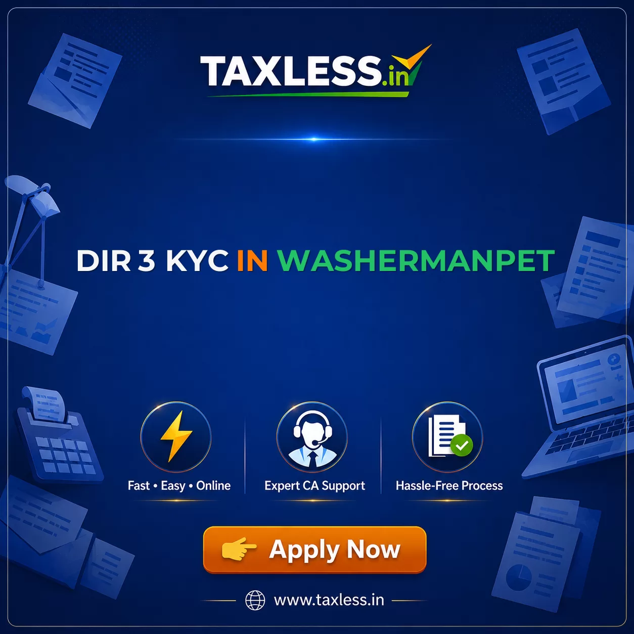 DIR 3 KYC in Washermanpet