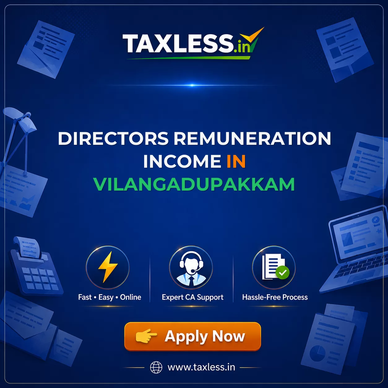 Directors Remuneration Income in Vilangadupakkam