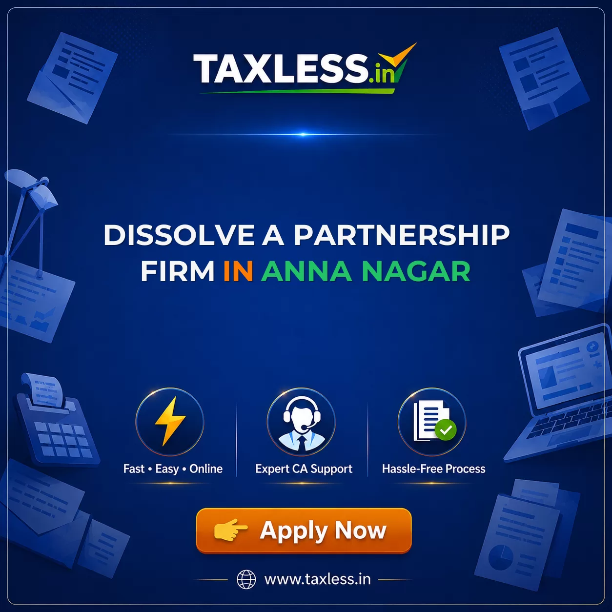 Dissolve A Partnership Firm in Anna Nagar