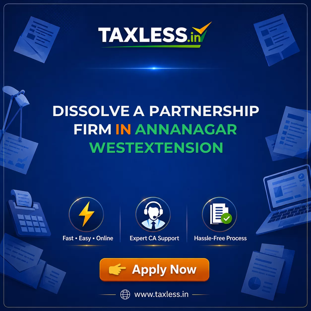 Dissolve A Partnership Firm in Annanagar Westextension