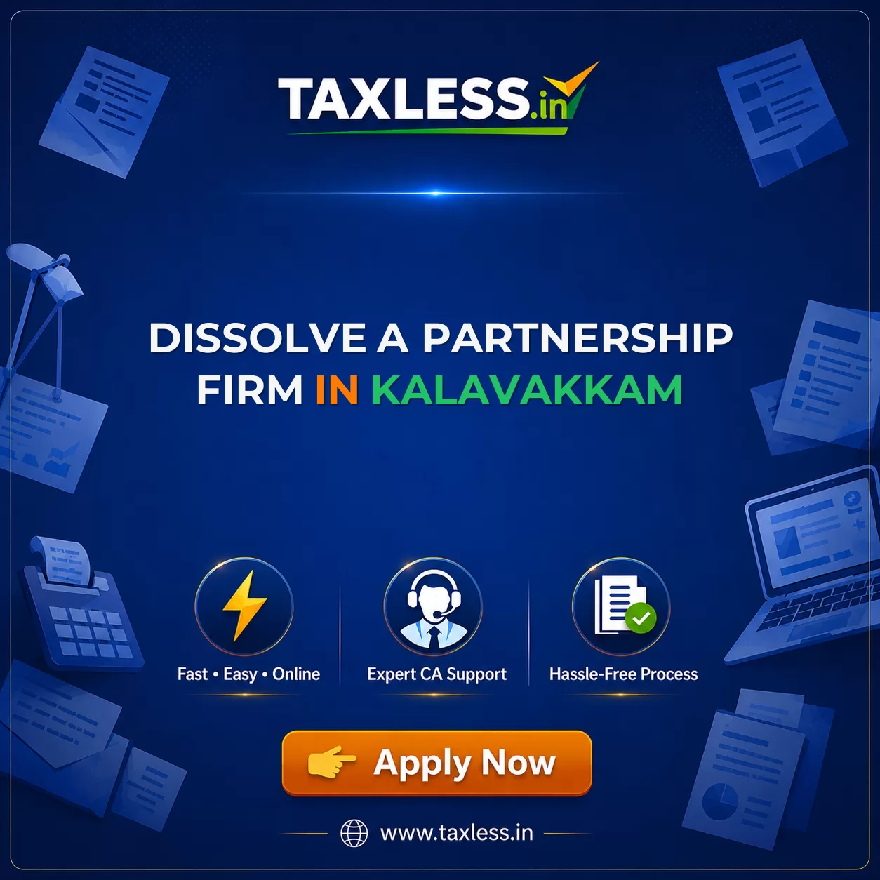 Dissolve A Partnership Firm in Kalavakkam