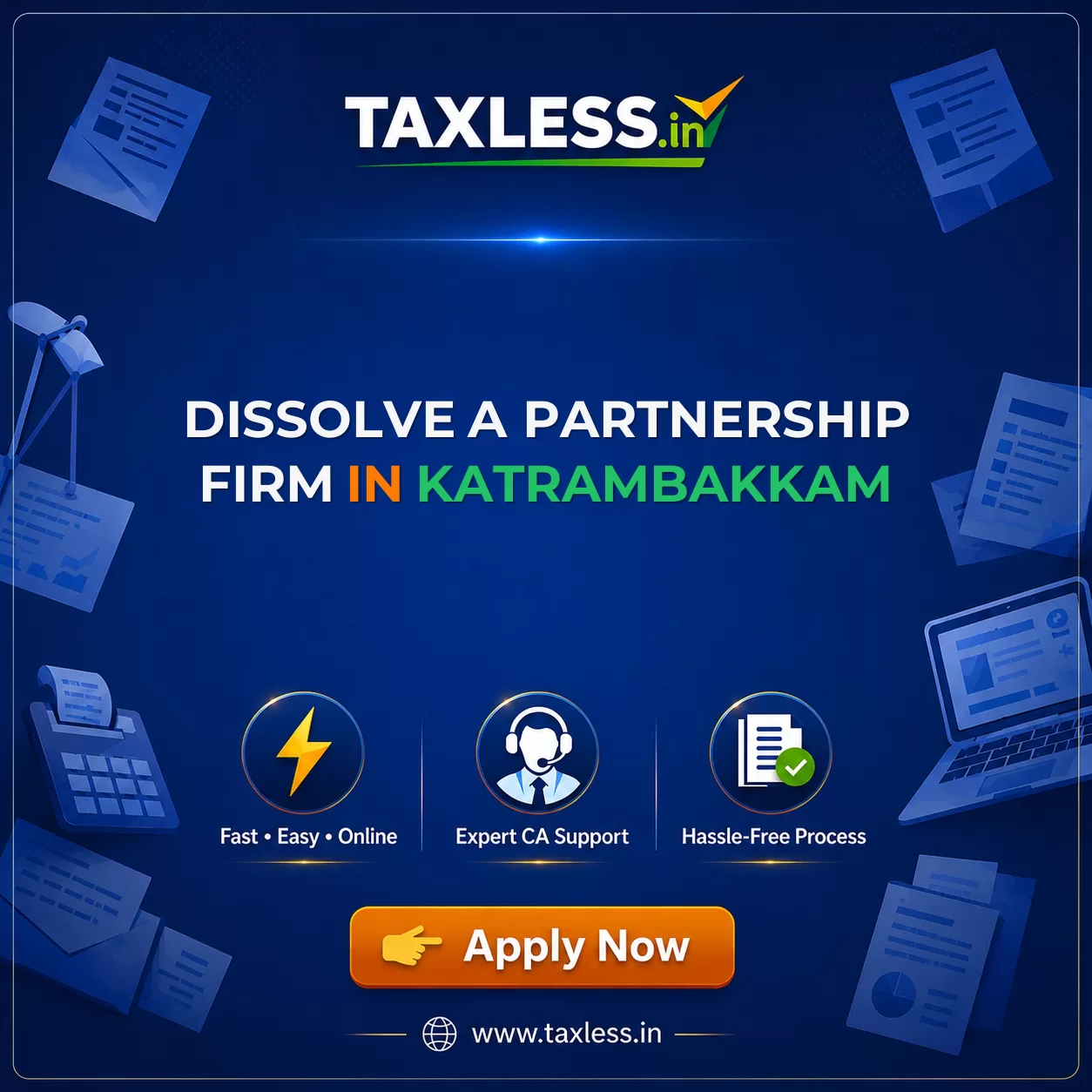 Dissolve A Partnership Firm in Katrambakkam