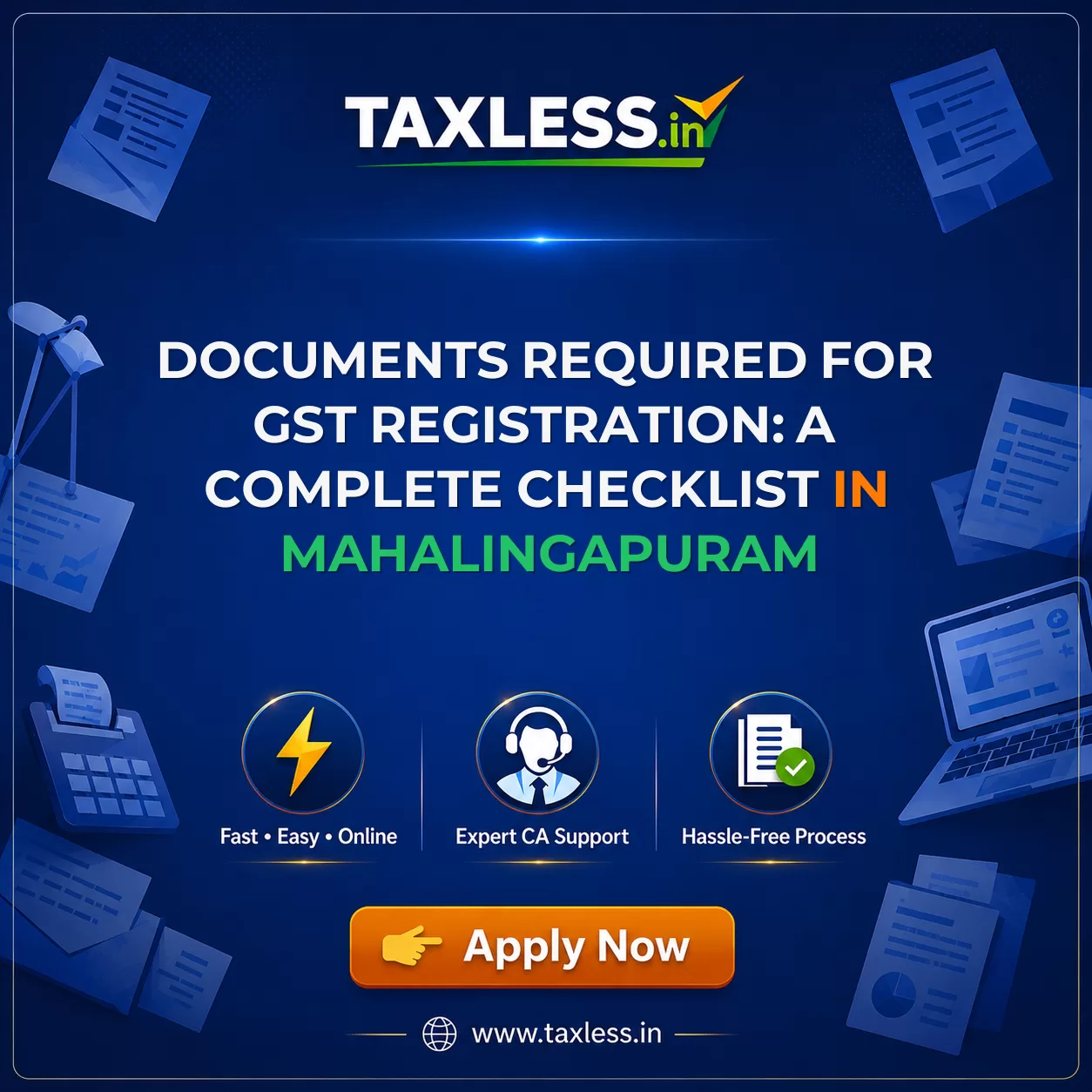 Documents Required for GST Registration: A Complete Checklist in Mahalingapuram