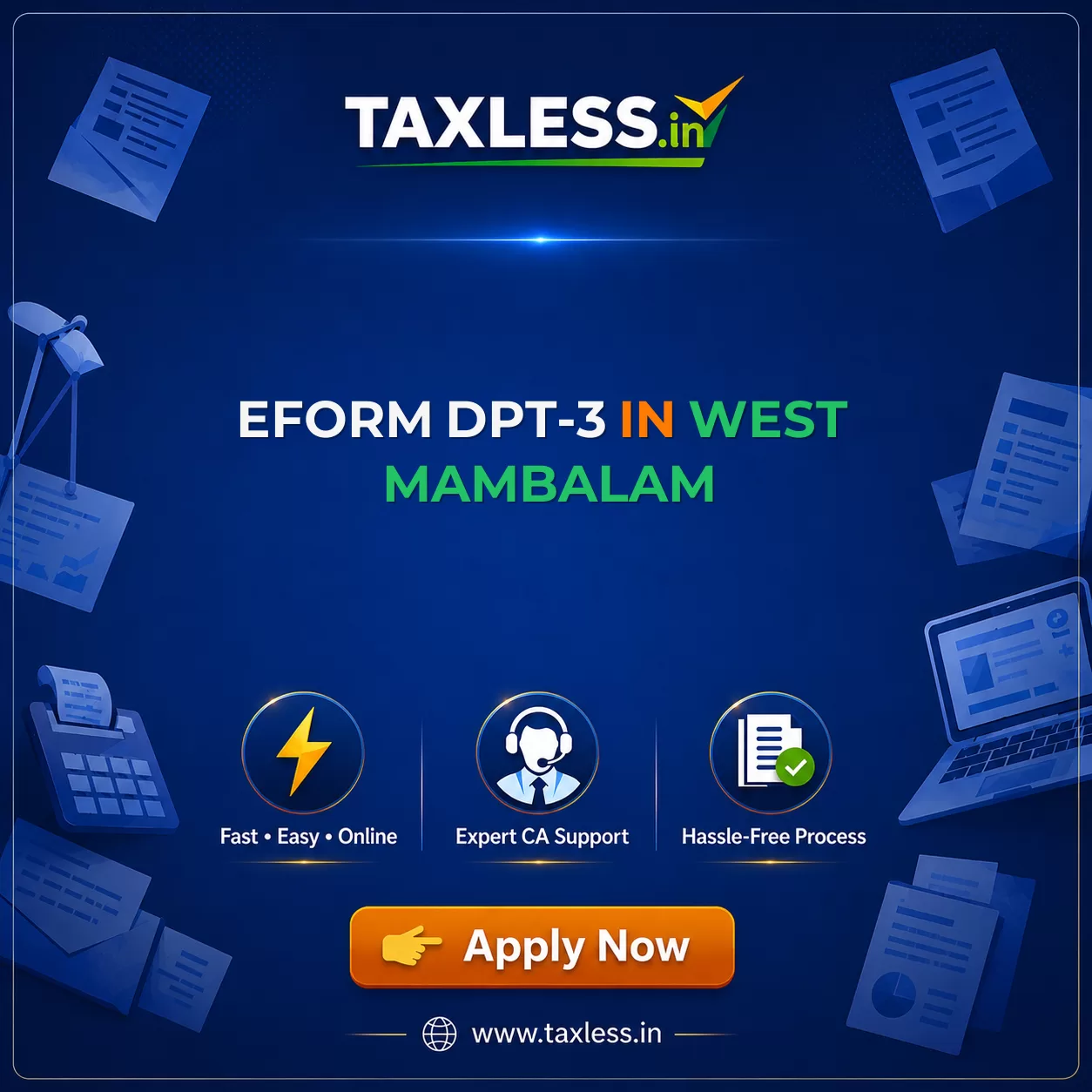 EForm DPT-3 in West Mambalam