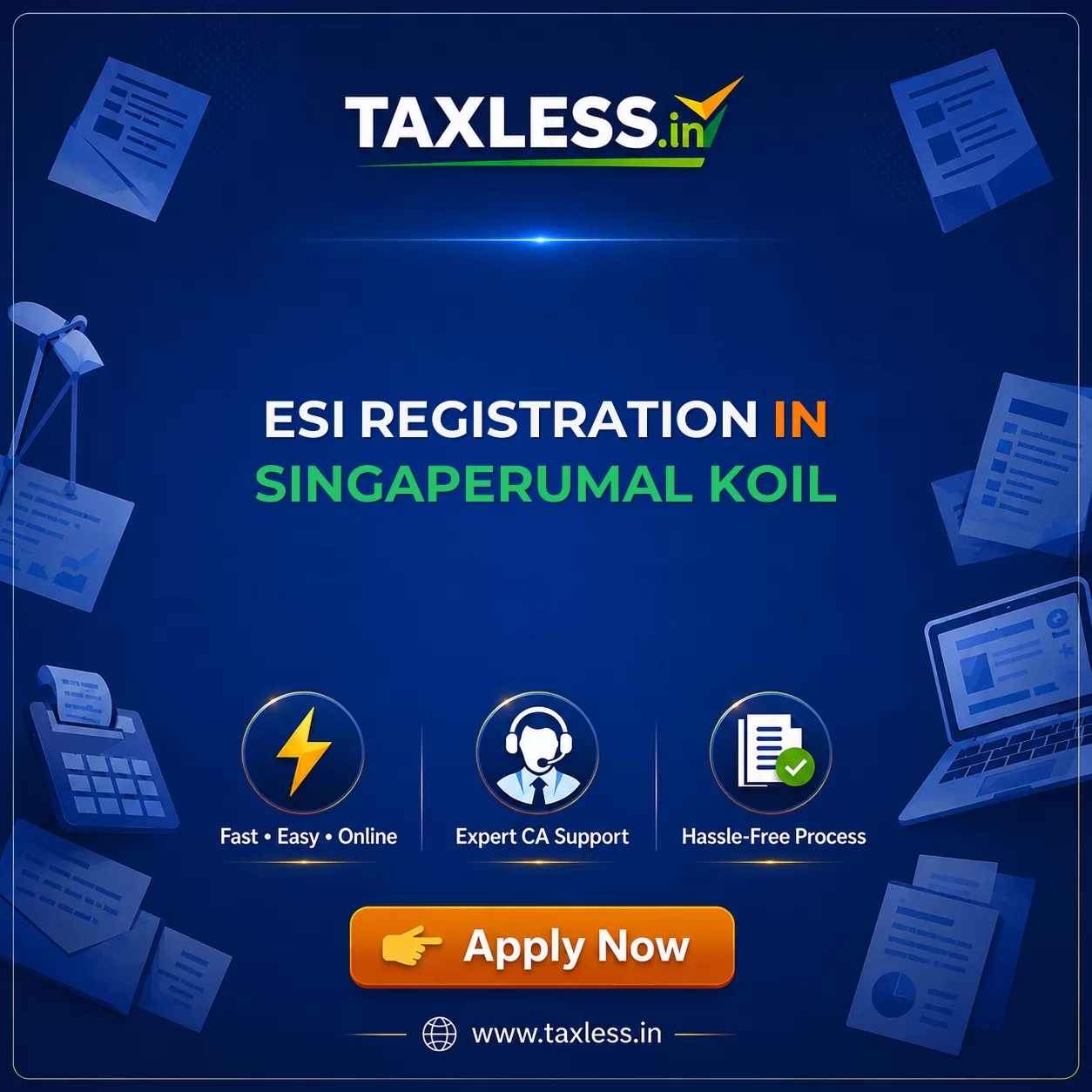 ESI Registration in Singaperumal Koil
