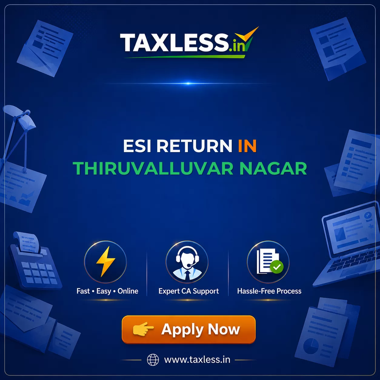 ESI Return in Thiruvalluvar Nagar