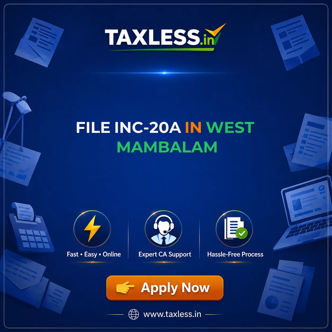 File INC-20A in West Mambalam