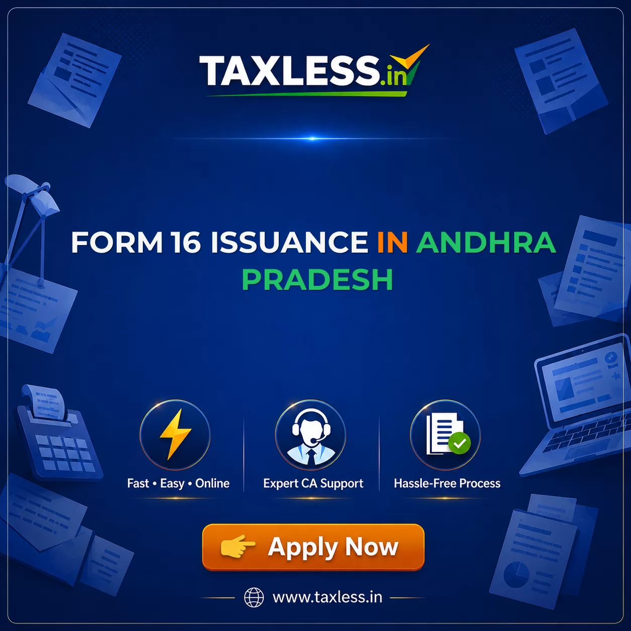 Form 16 Issuance in Andhra Pradesh