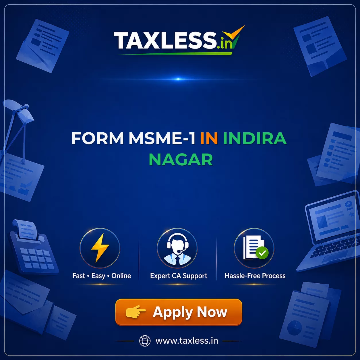 Form MSME-1 in Indira Nagar