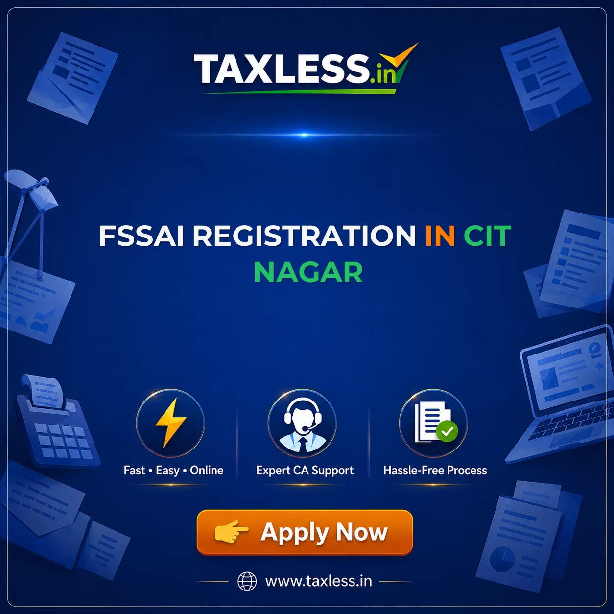 FSSAI Registration in Cit Nagar