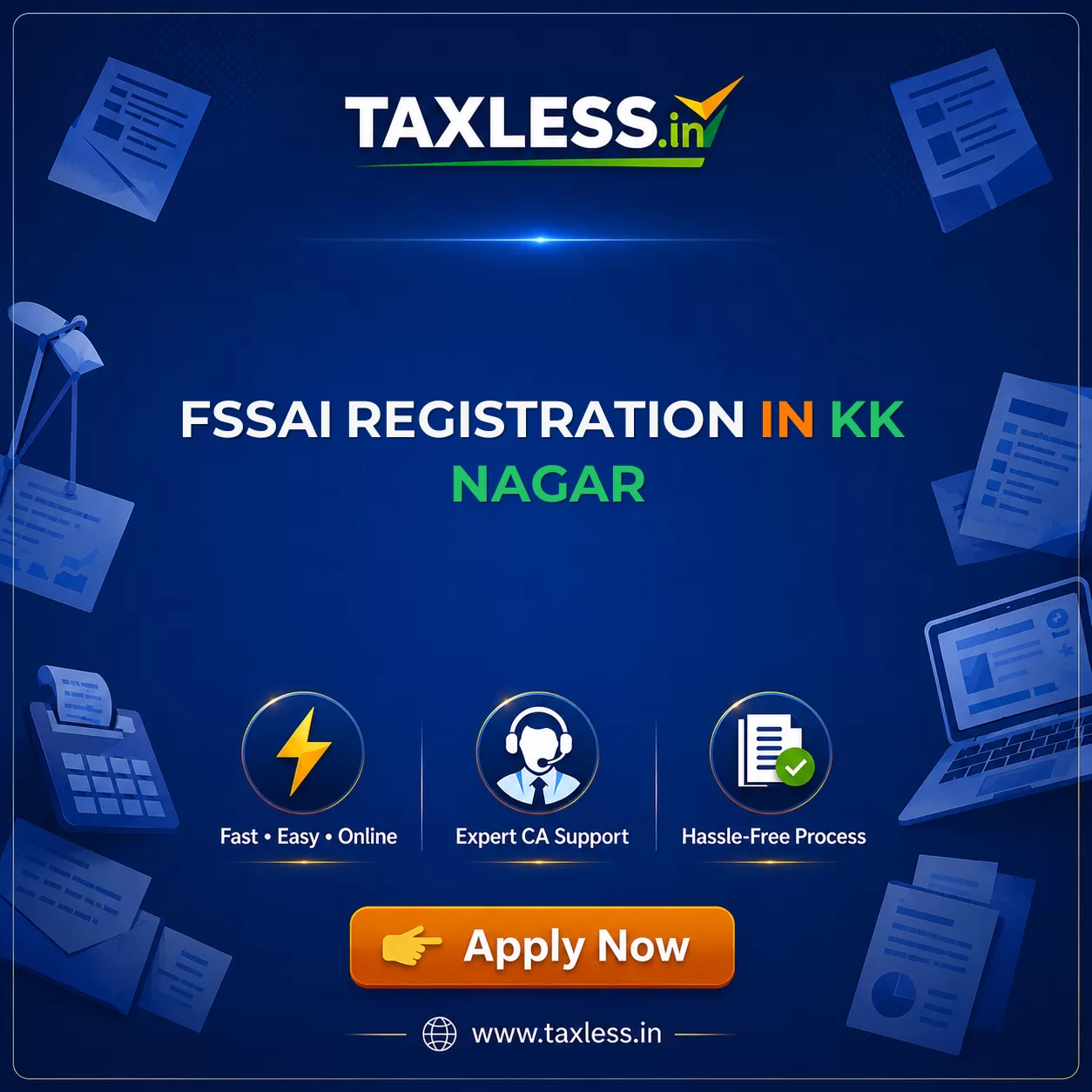 FSSAI Registration in Kk Nagar