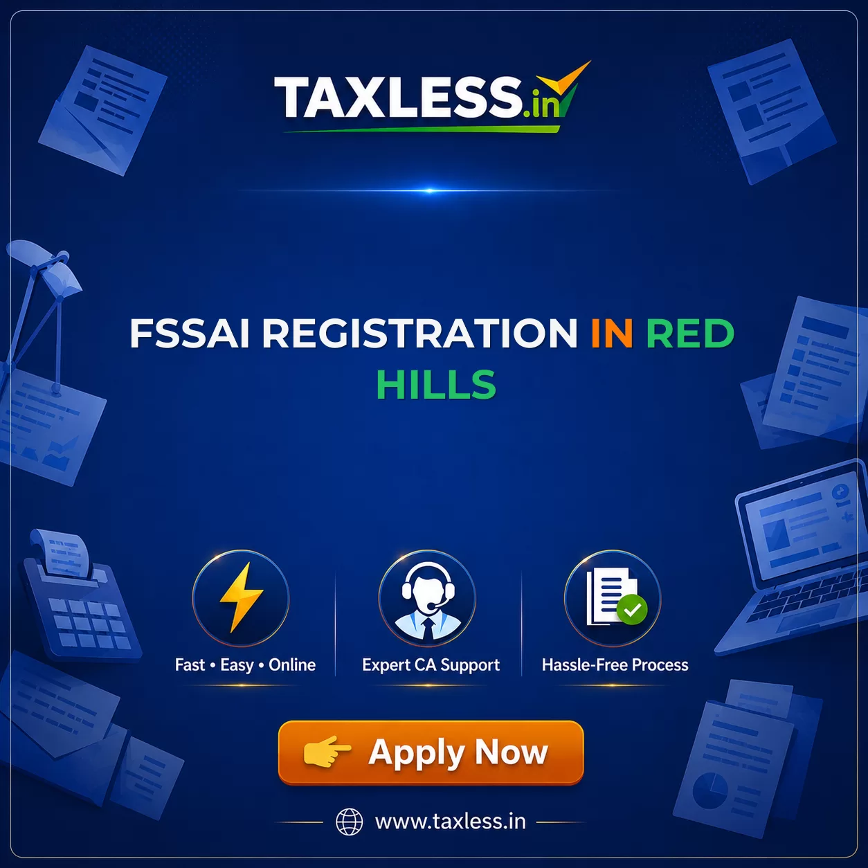 FSSAI Registration in Red Hills