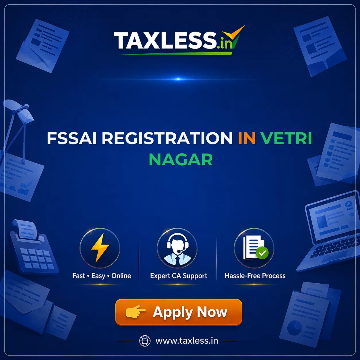 FSSAI Registration in Vetri Nagar