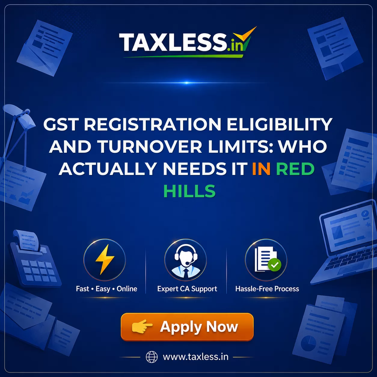 GST Registration Eligibility and Turnover Limits: Who Actually Needs It in Red Hills