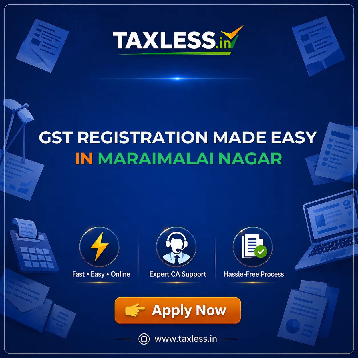 GST Registration Made Easy in Maraimalai Nagar
