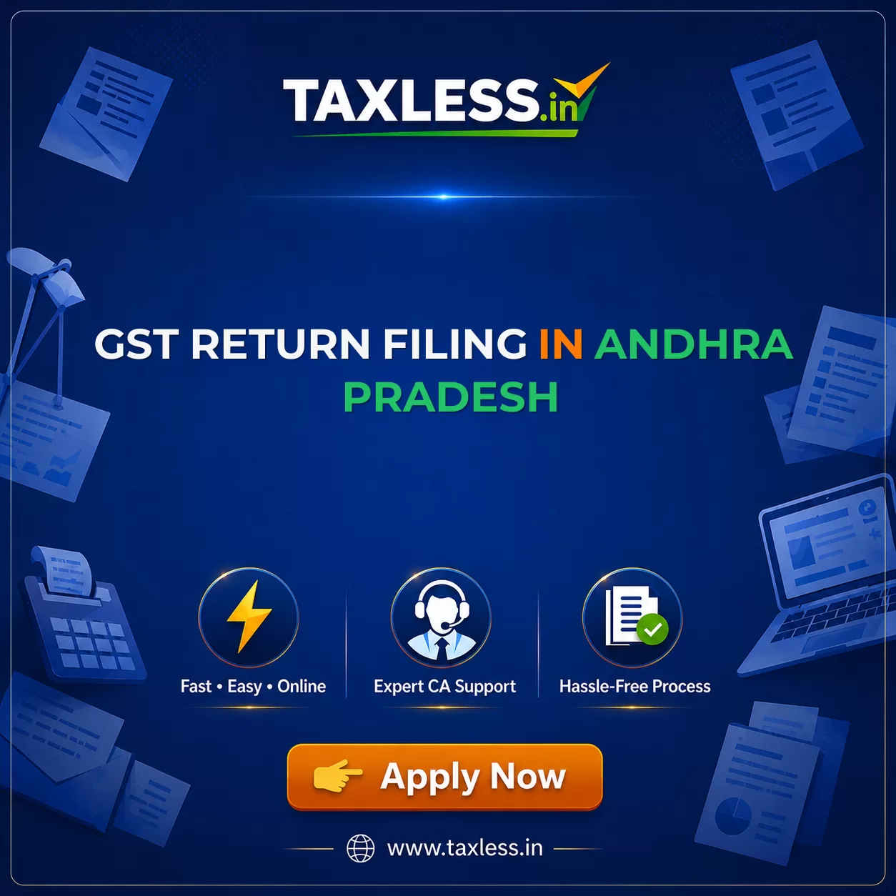 GST Return Filing in Andhra Pradesh
