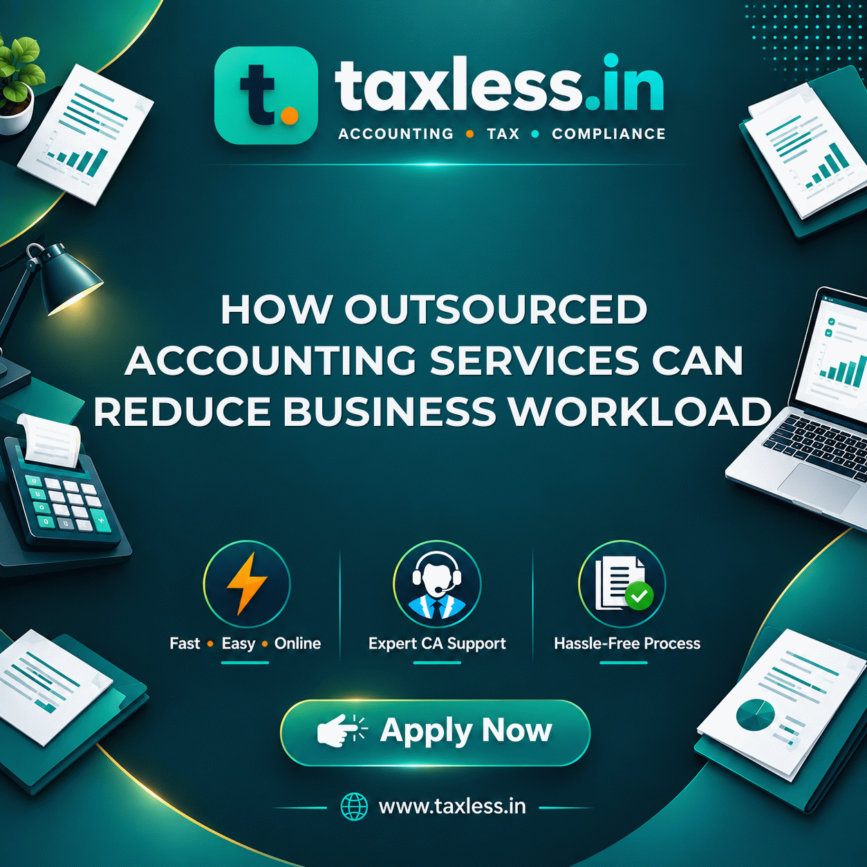 How Outsourced Accounting Services Can Reduce Business Workload