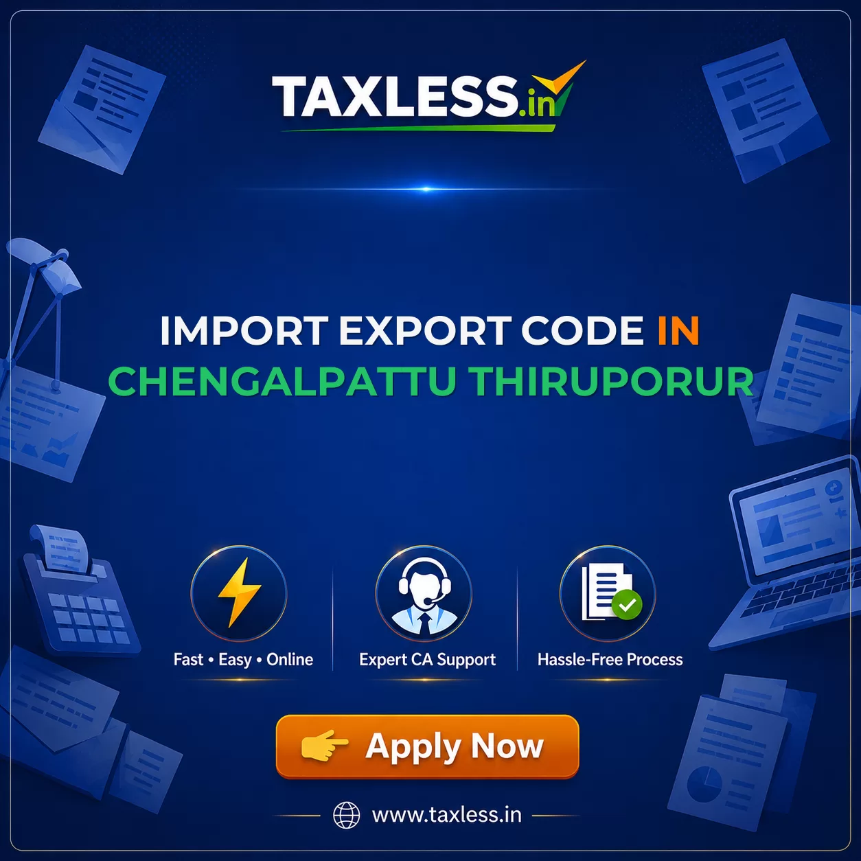 Import Export Code in Chengalpattu Thiruporur