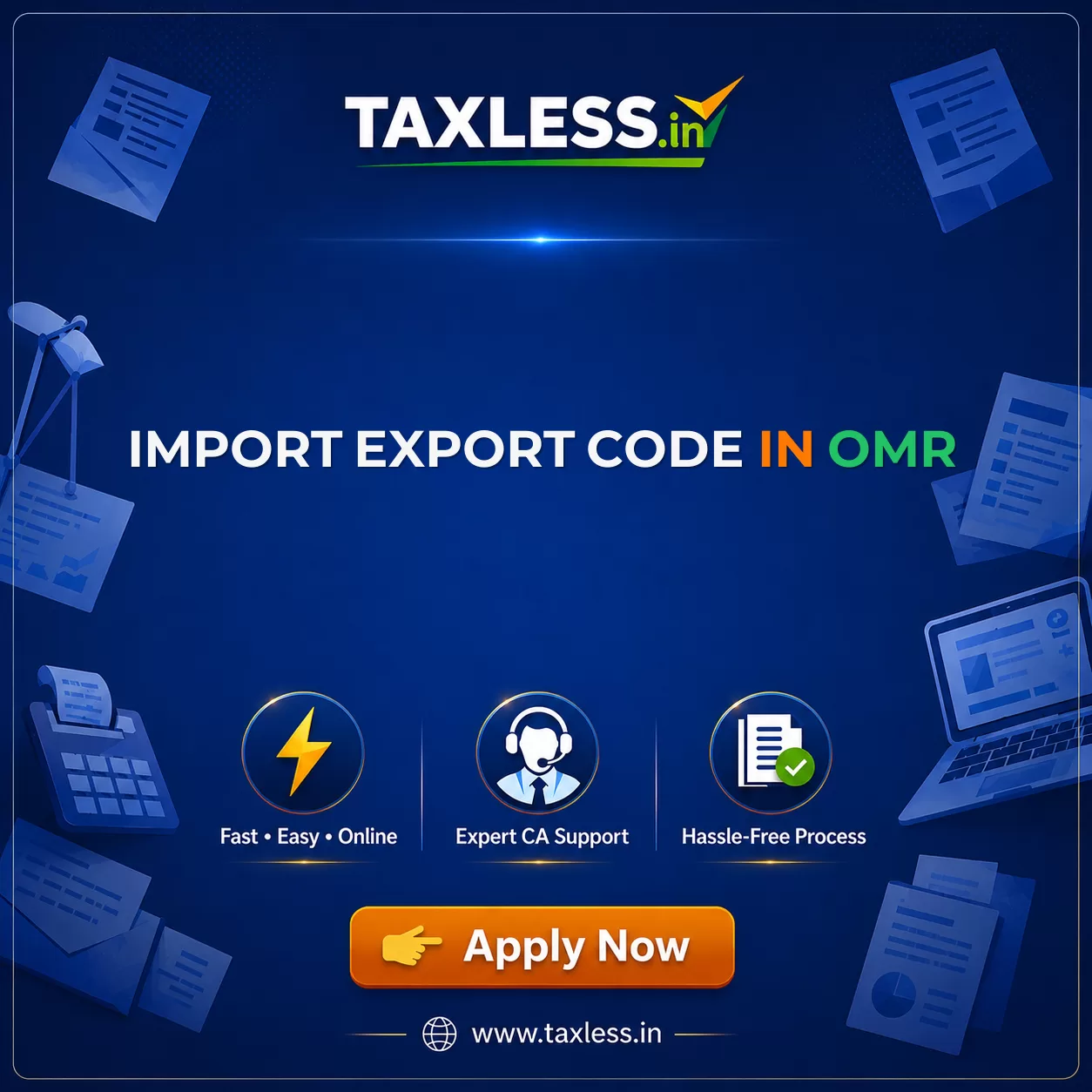 Import Export Code in Omr