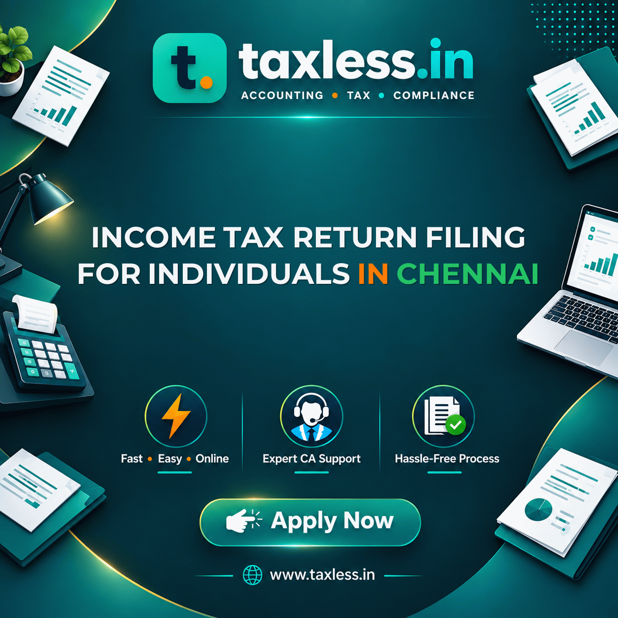 Income Tax Return Filing for Individuals in Chennai
