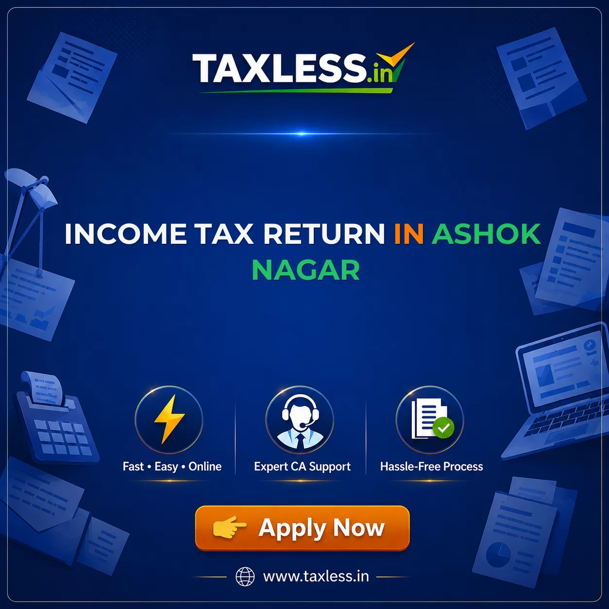 Income Tax Return in Ashok Nagar