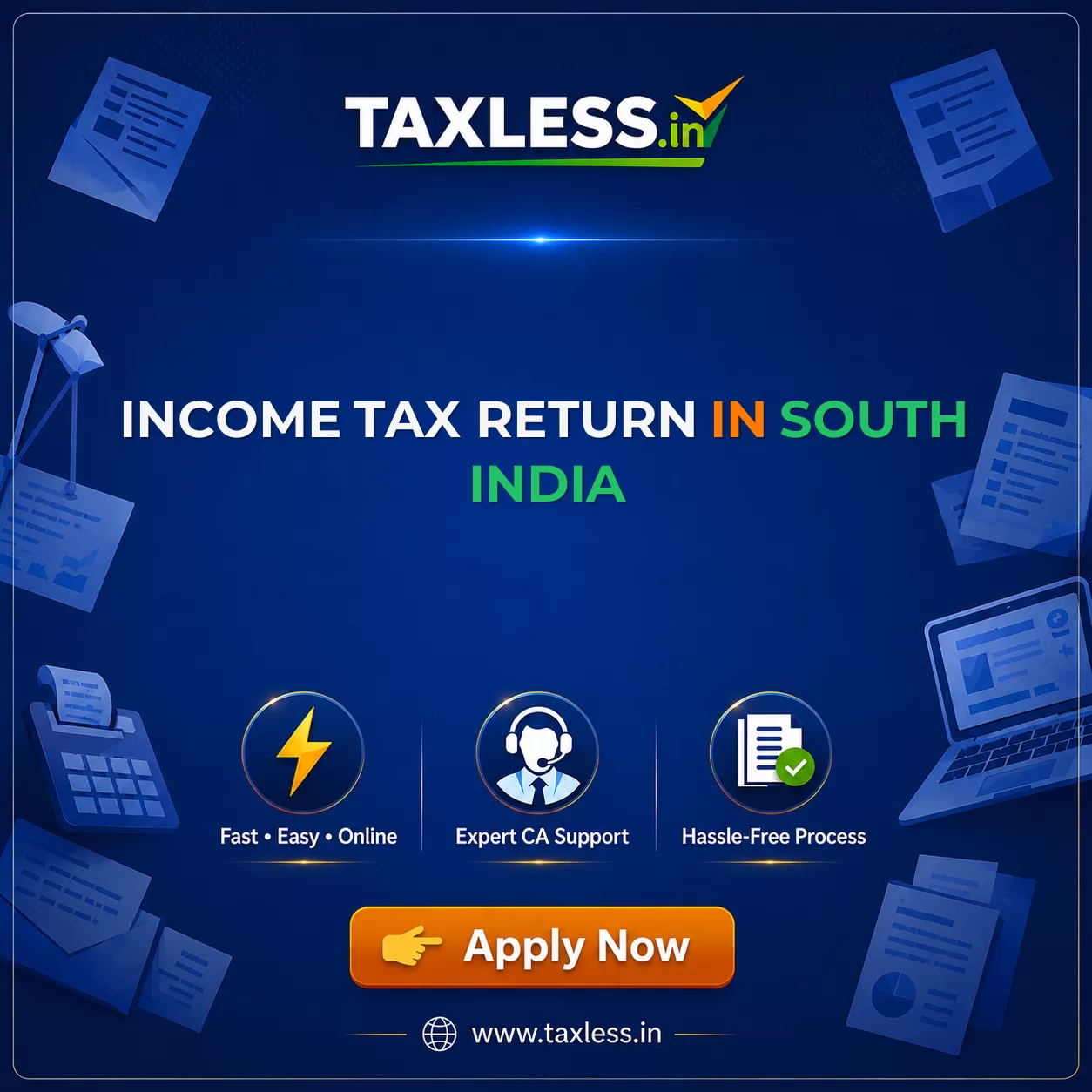 Income Tax Return in South India