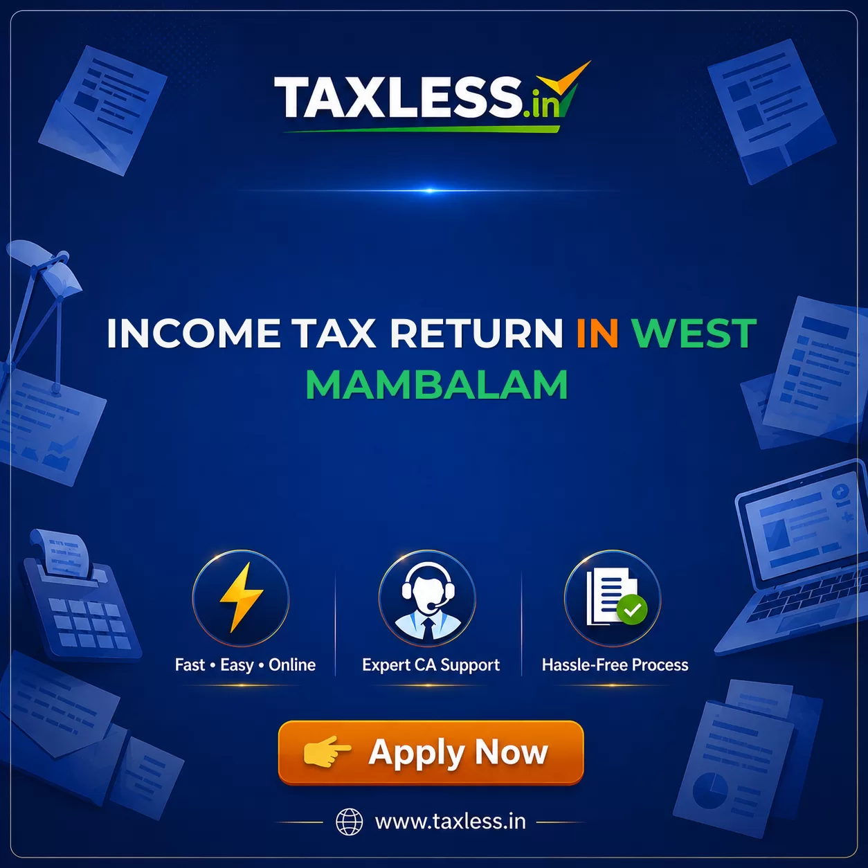 Income Tax Return in West Mambalam