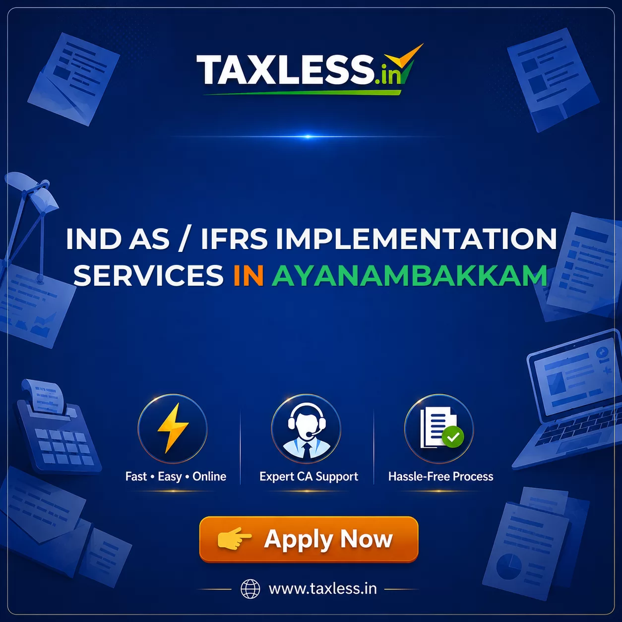 Ind AS / IFRS Implementation Services in Ayanambakkam