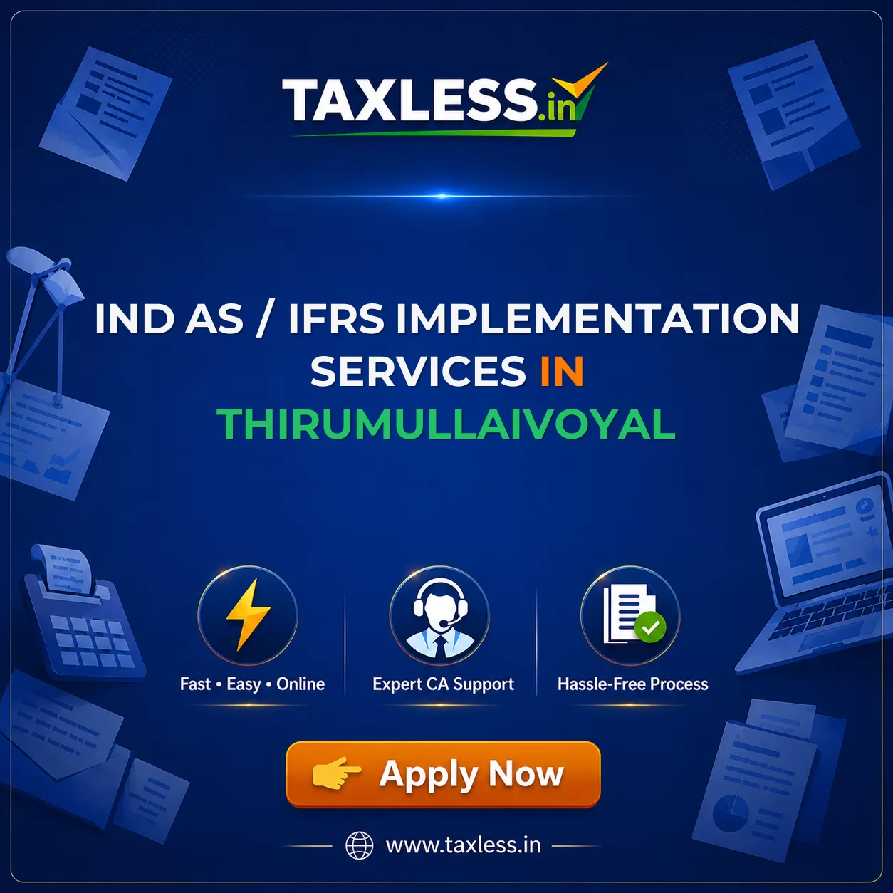 Ind AS / IFRS Implementation Services in Thirumullaivoyal