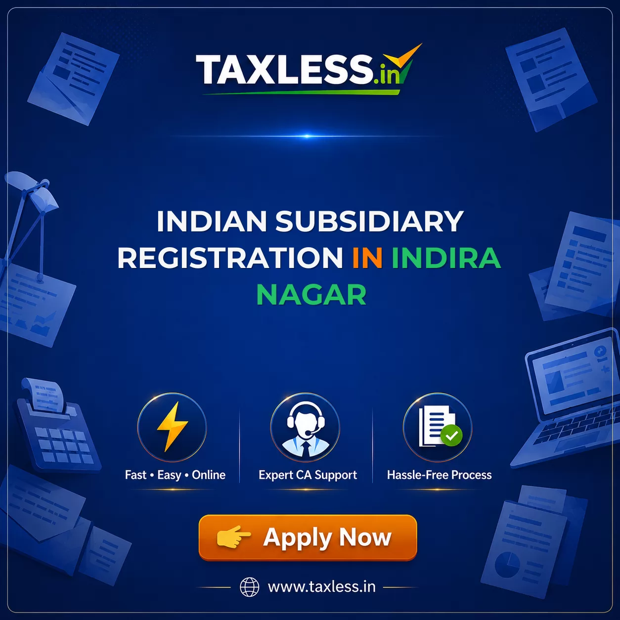 Indian Subsidiary Registration in Indira Nagar