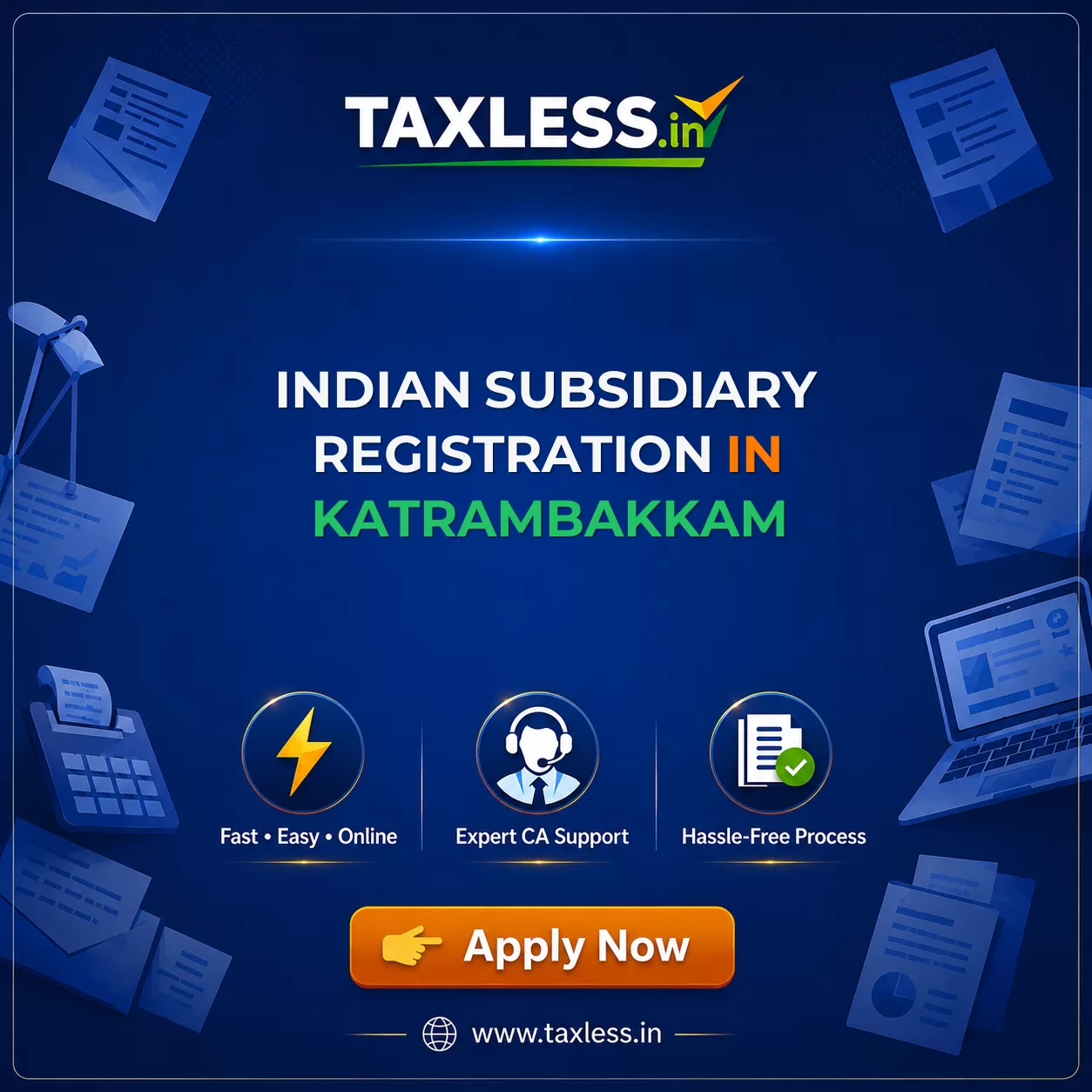 Indian Subsidiary Registration in Katrambakkam