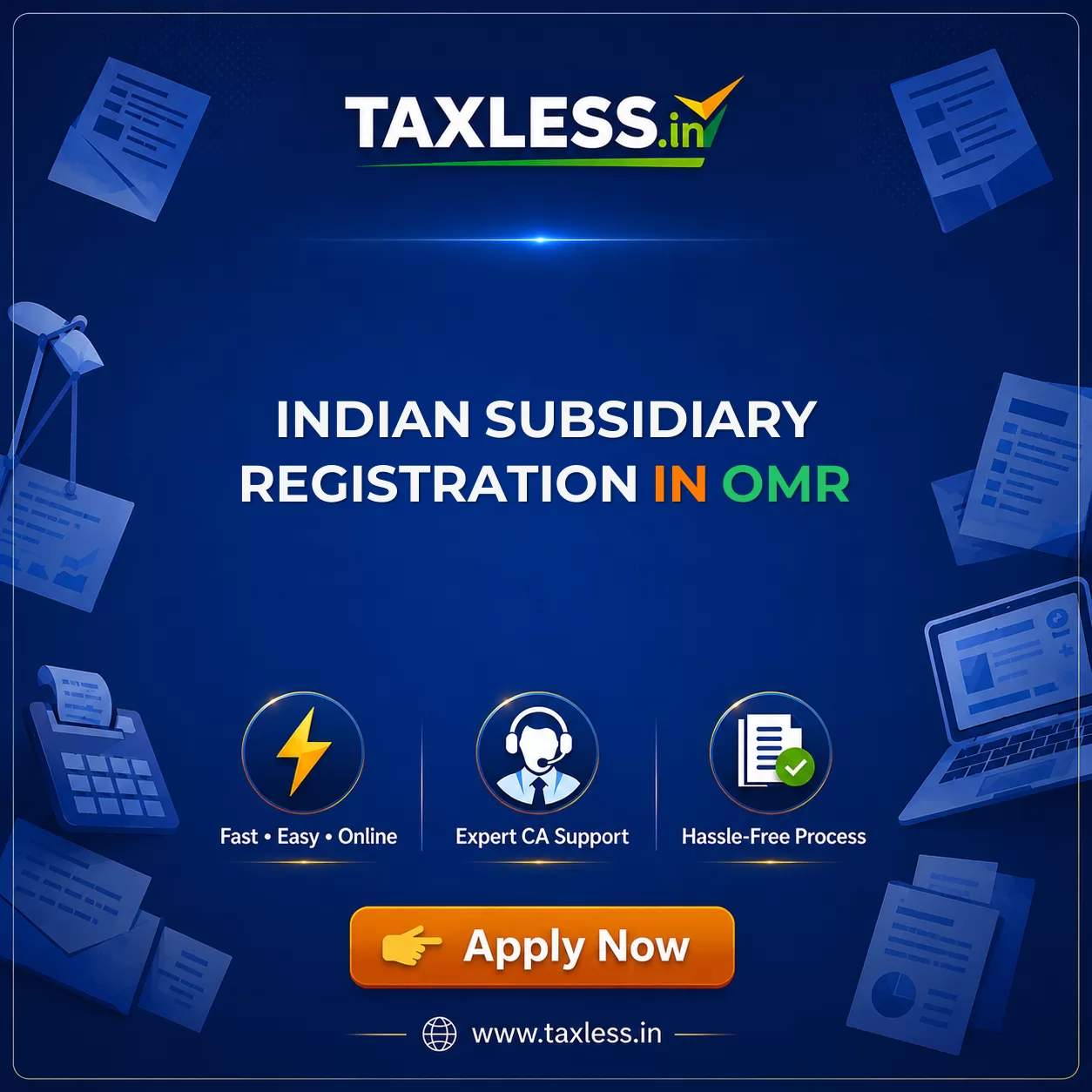 Indian Subsidiary Registration in Omr